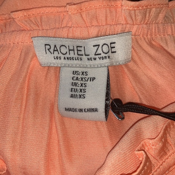 BNWT Rachel  Zoe Ruffle Shirt Beautiful - Picture 7 of 10